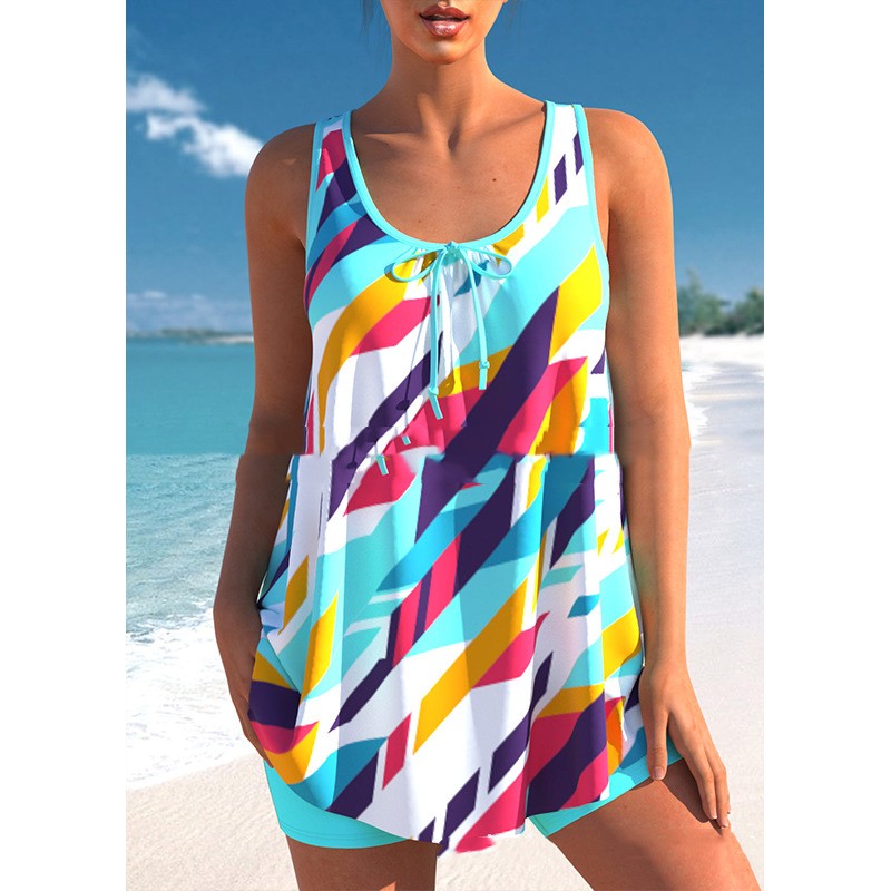 Chic Plus Size Printed Bikini by Greta