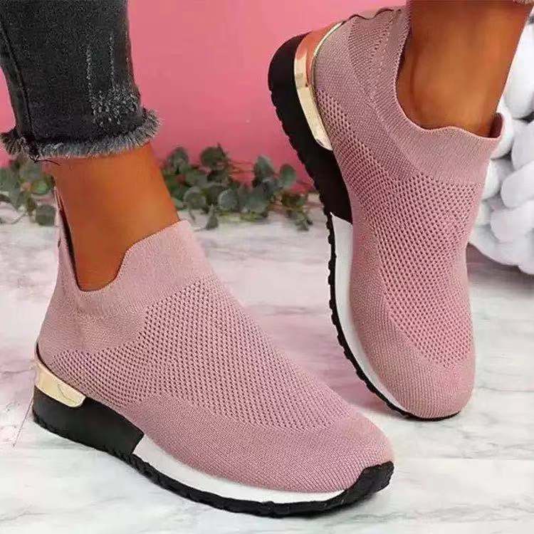 Chic Mesh Slip-On Sneakers by Greta