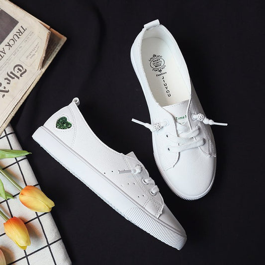 Chic Heart Slip-On Sneakers by Greta