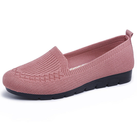 Breathable Greta Net Cloth Slip-On Shoes