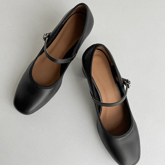 Retro Mary Jane Heels by Greta
