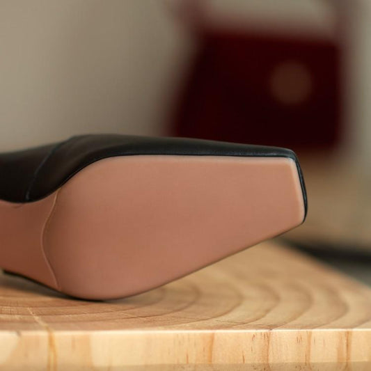 Elegant Block Heel Pumps by Greta