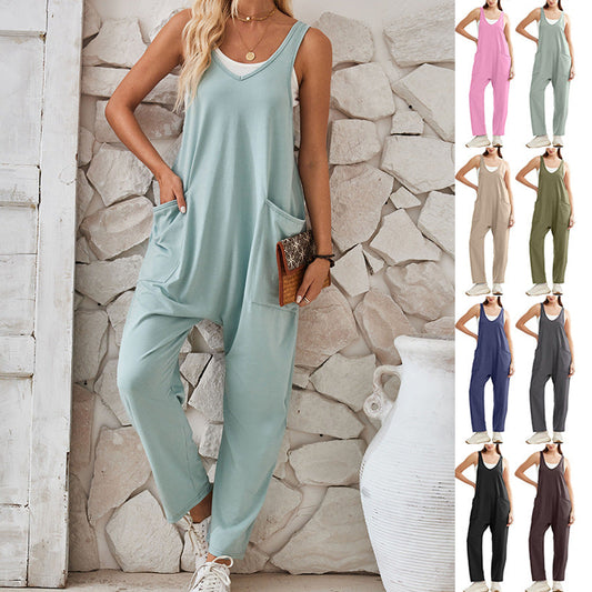 Pinterest-Inspired Greta Pocket Jumpsuit