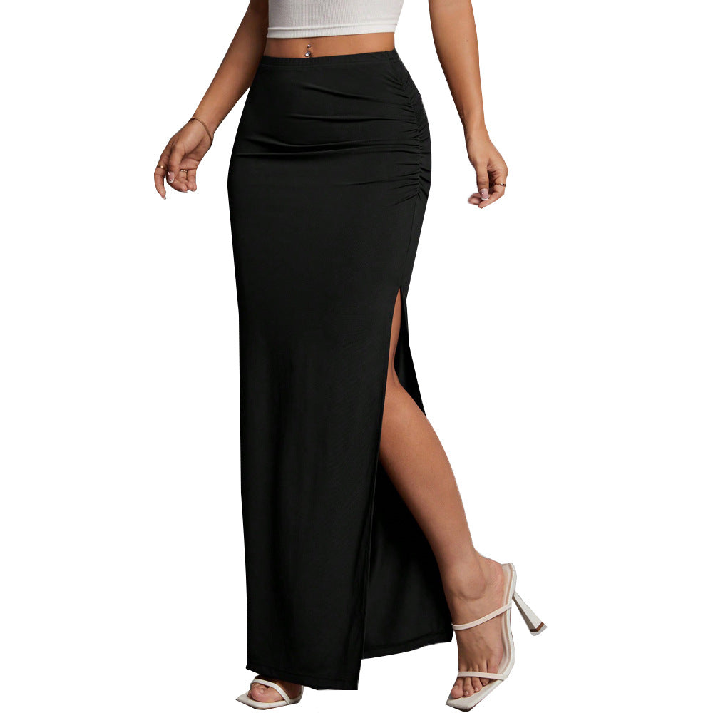 Elegant Slit Long Skirt Greta