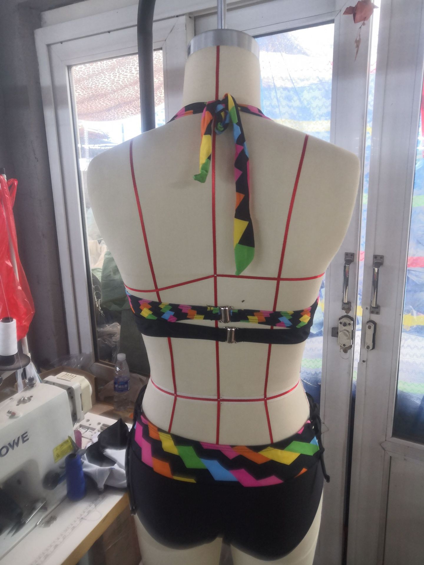 Vibrant High Waist Bikini by Greta