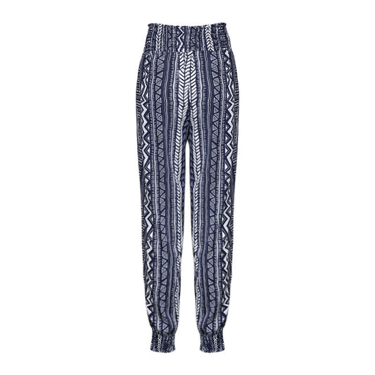 Boho High Waist Print Pants by Greta