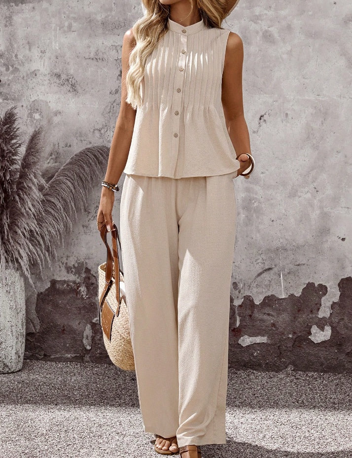 Chic Greta Summer Two-Piece Set