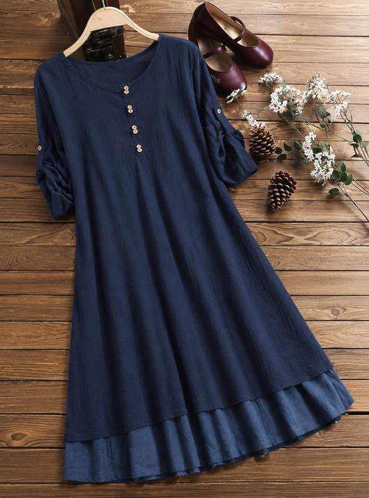 Retro zomerse swingjurk Greta, plus size