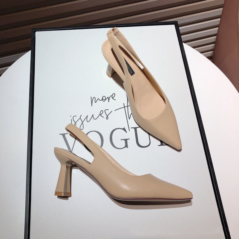 Chic Retro Pointed Heels by Greta