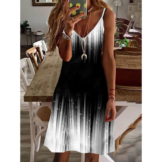 Bohemian Print Sundress Greta Summer Dress