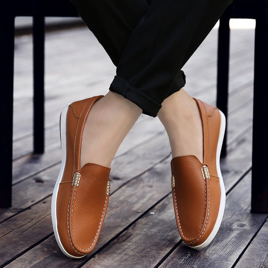 Breathable Leather Loafers Greta Men’s Shoes