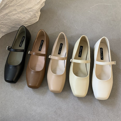 Chic Everyday Greta  Low Heel Mary Janes