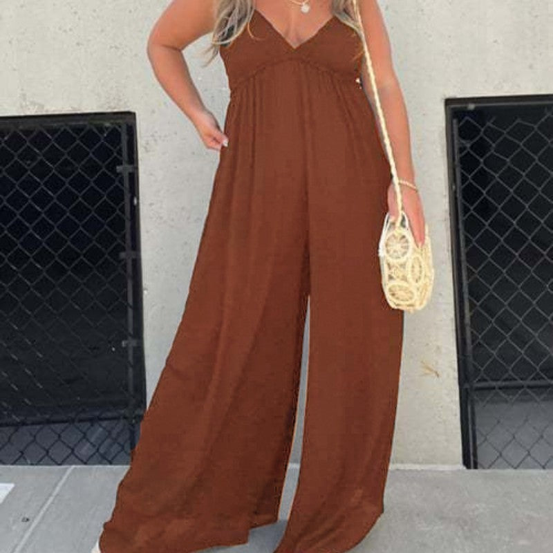Chic Sleeveless Jumpsuit by Greta 
