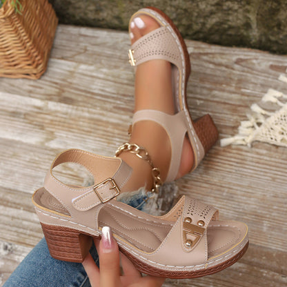 Chic Comfort Greta  Plus Size Sandals