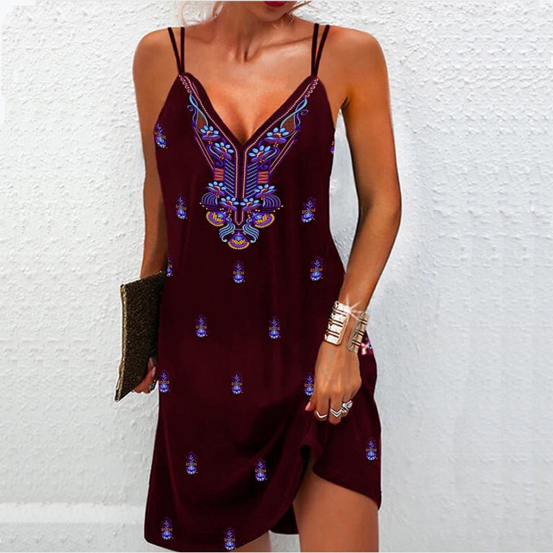 Boho V Neck Dress Greta  Summer Collection