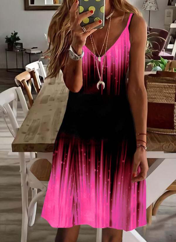 Bohemian Print Sundress Greta  Summer Dress