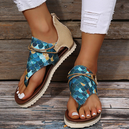 Colorful Comfort Greta  Plus Size Sandals