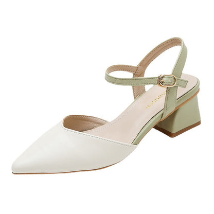 Chic Block Heel Pumps by Greta 