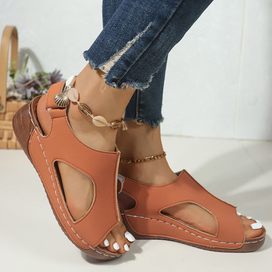 Comfort Wedge Sandals by Greta 