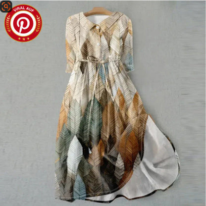 Elegant Floral Greta  Summer Dress