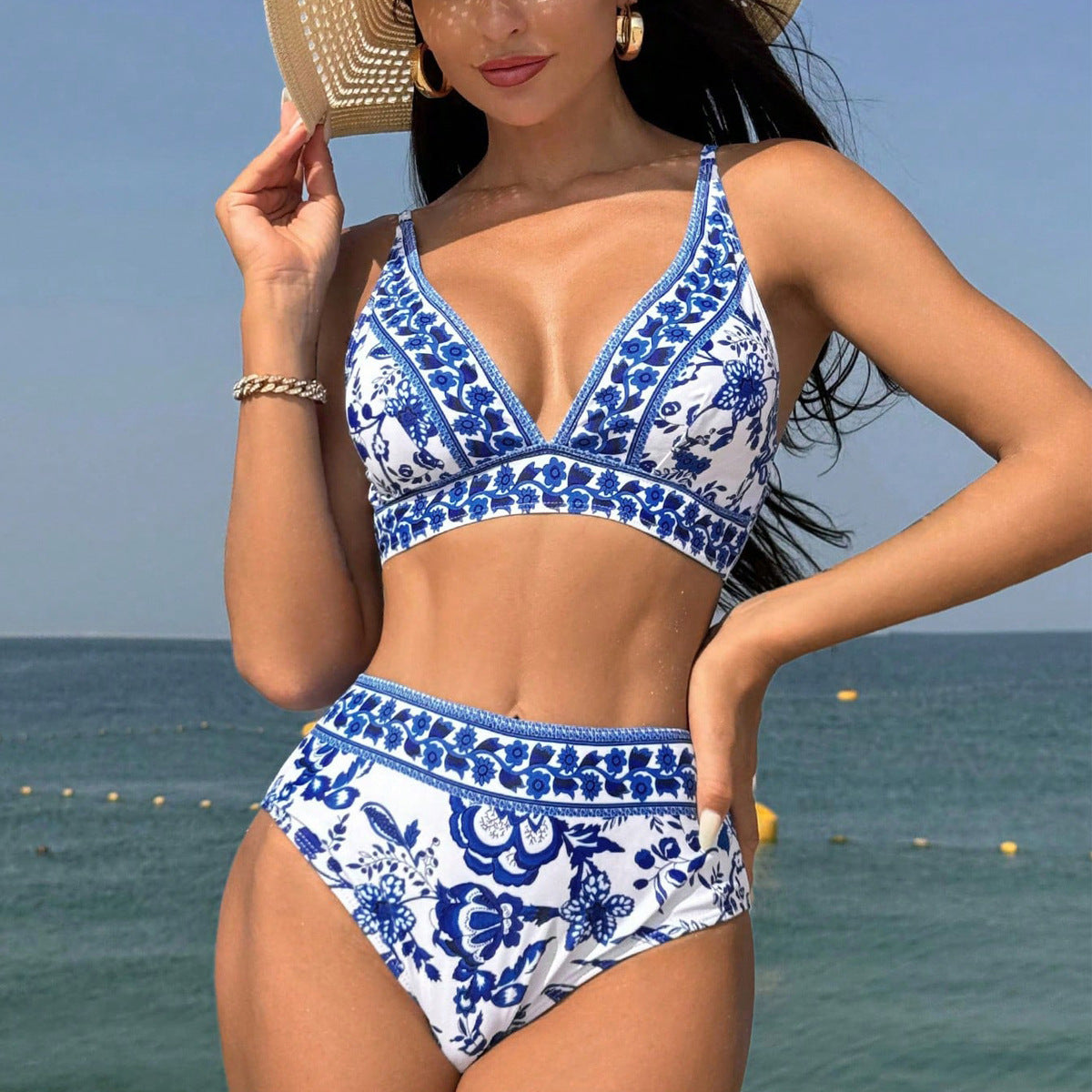 Pinterest-Inspired Greta  High Waist Bikini
