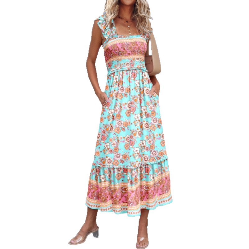 Boho Summer Maxi Dress Greta 