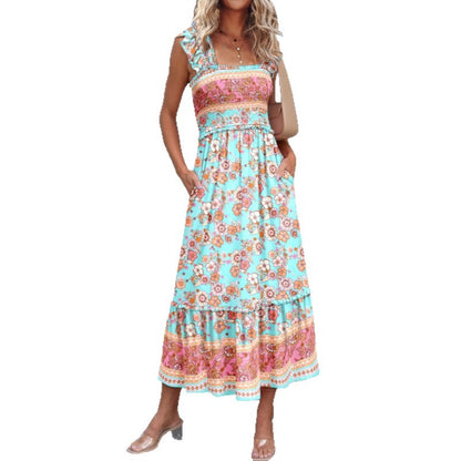 Boho Summer Maxi Dress Greta 