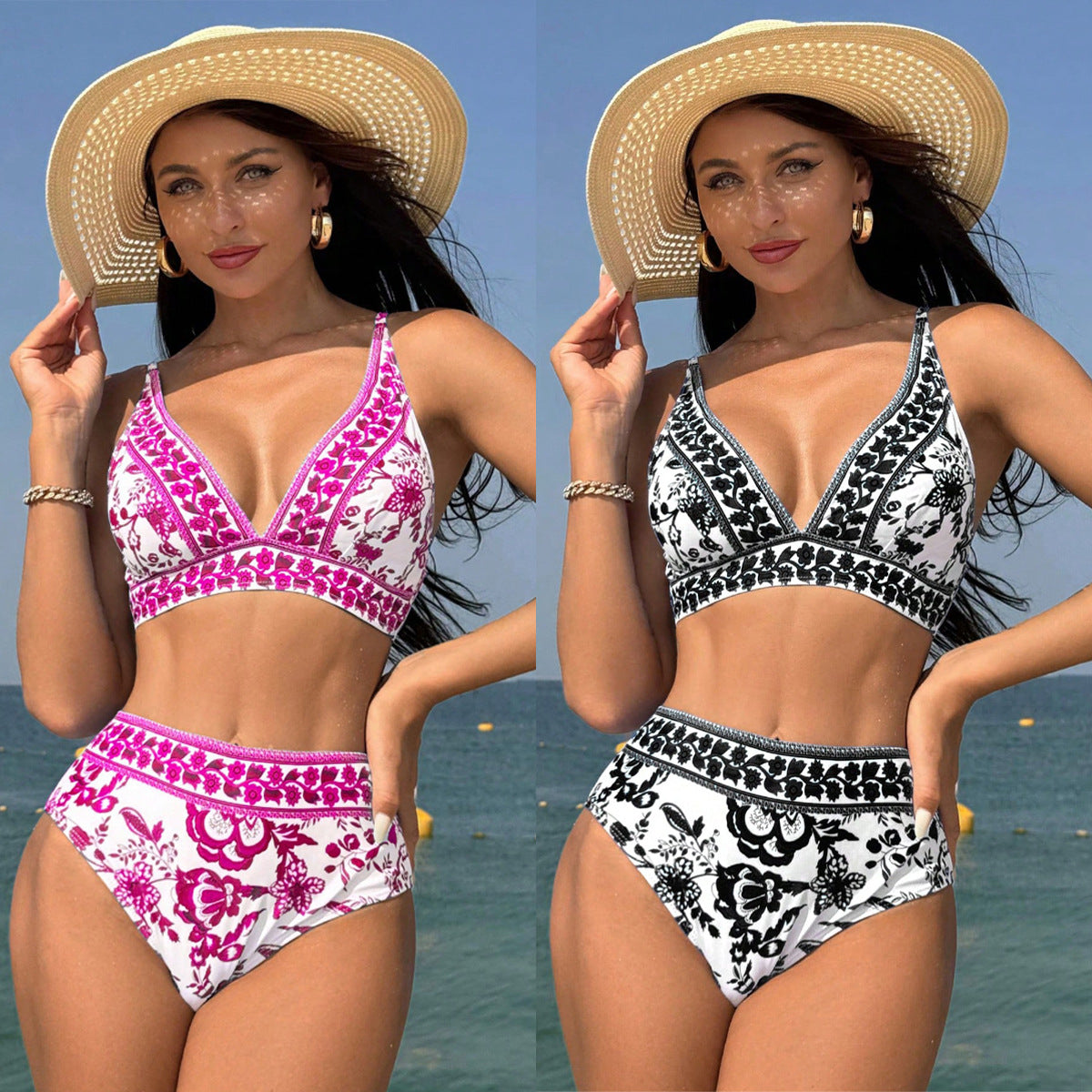 Pinterest-Inspired Greta  High Waist Bikini