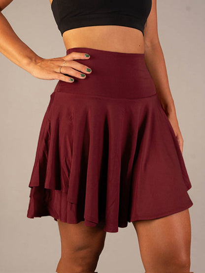 High Waist Greta  Tutu Running Yoga Skirt