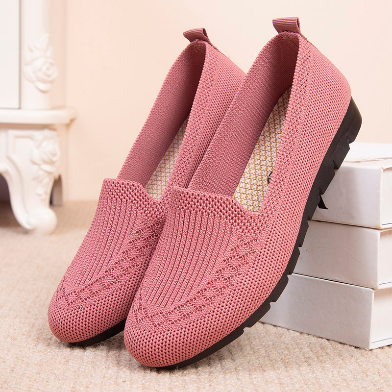 Breathable Greta  Net Cloth Slip-On Shoes