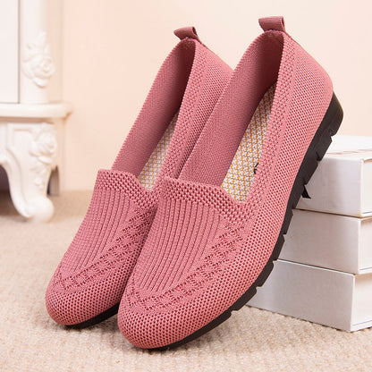 Breathable Greta  Net Cloth Slip-On Shoes