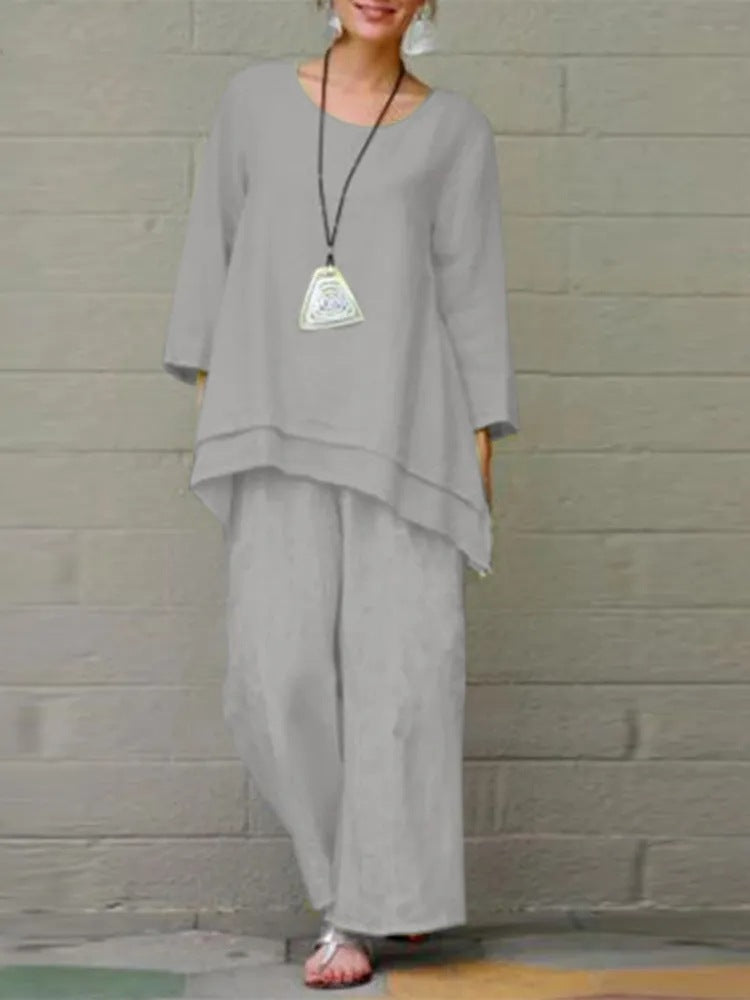 Pinterest-Inspired Greta  Cotton Linen Outfit