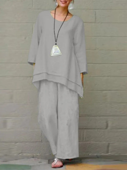 Pinterest-Inspired Greta  Cotton Linen Outfit