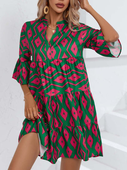 Boho V-Neck Summer Dress by Greta 