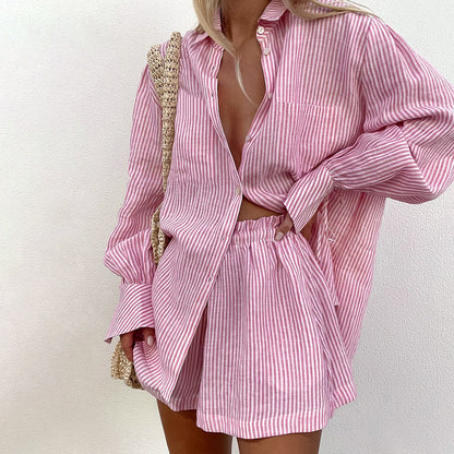 Striped Cotton Set Greta  Pinterest-Inspired Outfit