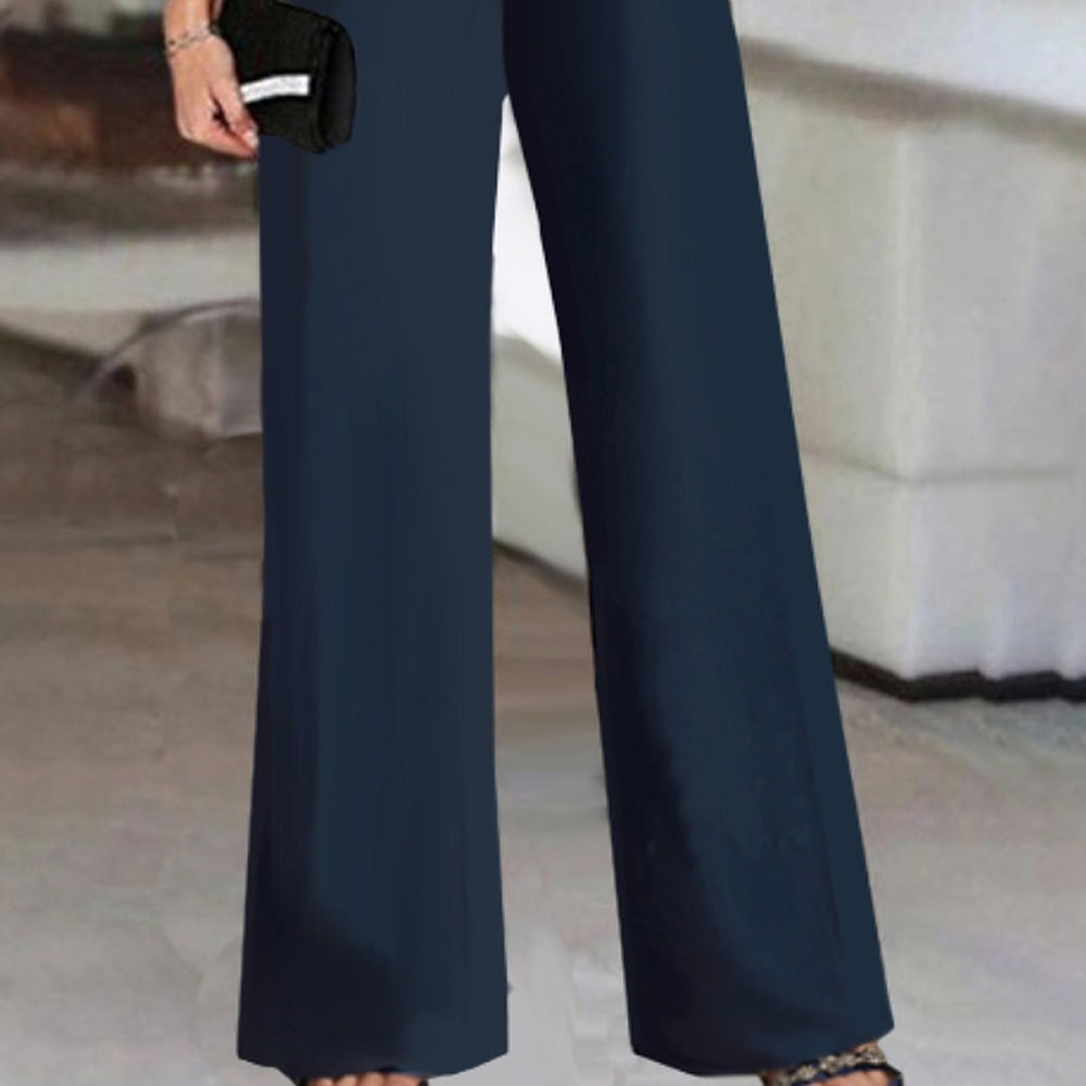 Elegant One-Shoulder Jumpsuit by Greta 