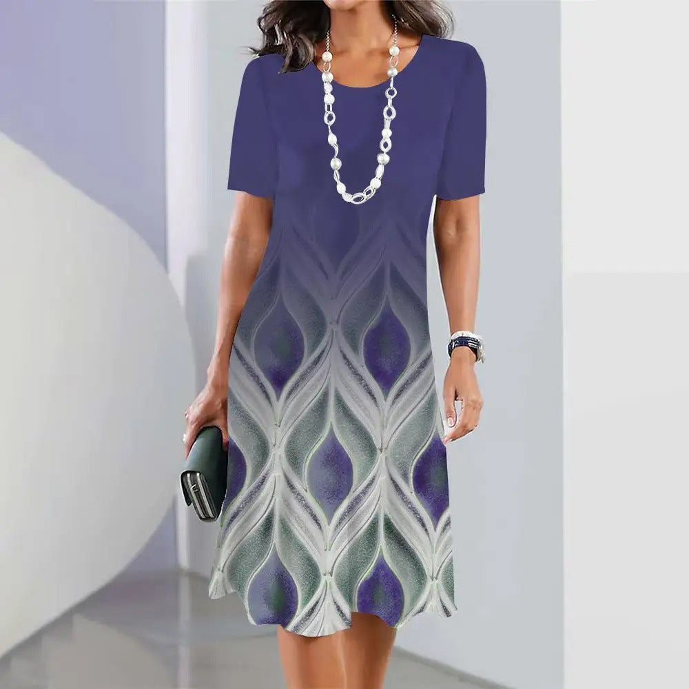 Chic Plus Size Summer Dress by Greta 