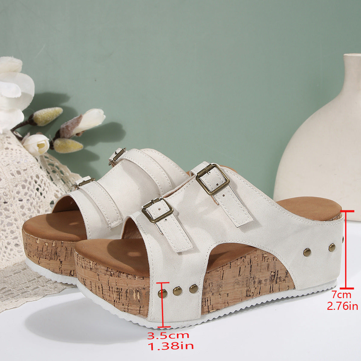 Chic Platform Sandals by Greta 