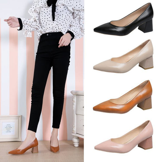 Chic Pointed Toe Heels by Greta 