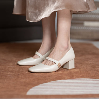 Classic Mary Jane Heels by Greta 