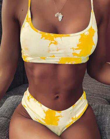 Gradient High Waist Bikini by Greta 