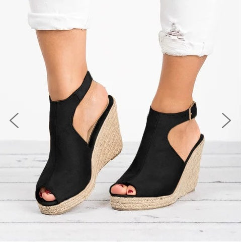 Chic Platform Wedge Sandals Greta 