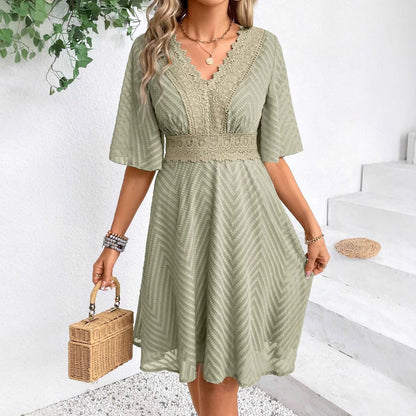 Lace Bell Sleeve Dress Greta  Summer Style