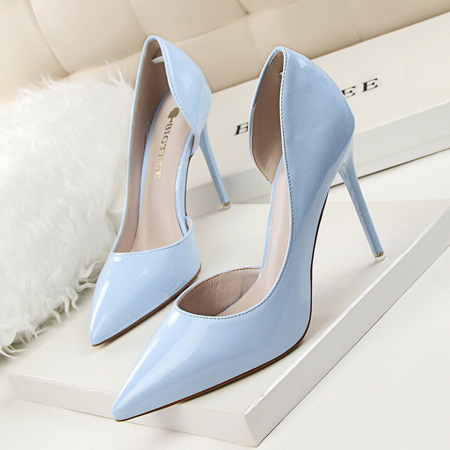 Elegant Greta  Patent Stiletto High Heels
