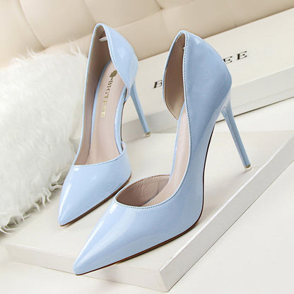 Elegant Greta  Patent Stiletto High Heels