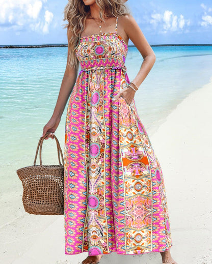 Vibrant Greta  Pinterest-Inspired Swing Dress