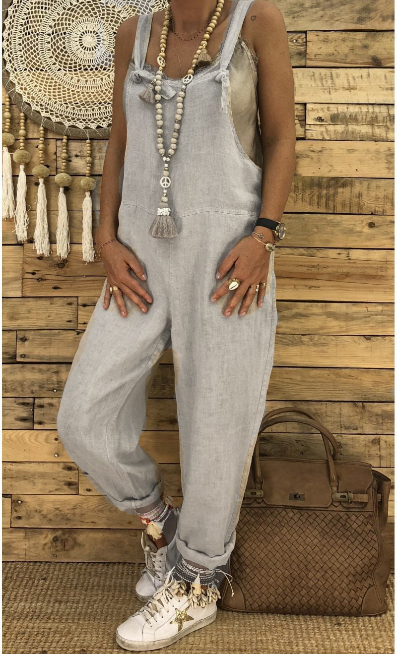 Relaxed Wide Leg Jumpsuit by Greta 