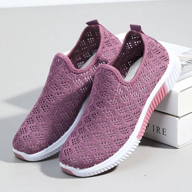 Breathable Mesh Greta  Everyday Slip-On Shoes