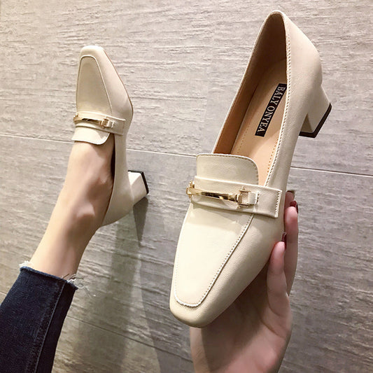 Chic Greta  Pinterest-Inspired Heeled Loafers