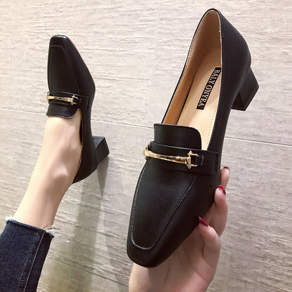 Chic Greta  Pinterest-Inspired Heeled Loafers